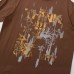 Vintage Graffiti Print Long Sleeve T-Shirt 