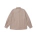 Star Print Stripe Long Sleeve Shirt Unisex Loose Lazy 
