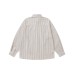 Star Print Stripe Long Sleeve Shirt Unisex Loose Lazy 