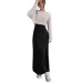Striped long sleeved T-shirt suspender dress set Striped long sleeved T-shirt suspender dress set