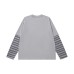 Faux Two-Piece T-Shirt Faux Layered Long Sleeve Top