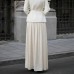 Slim fit long skirt