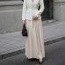 Slim fit long skirt