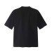 Folded zipper deconstruction splicing short sleeves