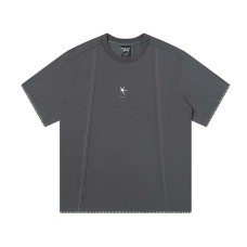 Color blocking edge stitching external short sleeve Color blocking edge stitching external short sleeve