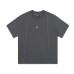 Color blocking edge stitching external short sleeve