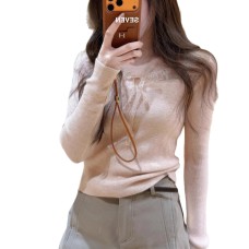Pink Lace V-Neck Knit Top Stylish and Unique Inner Layer with Tie Detail Pink Lace V-Neck Knit Top Stylish and Unique Inner Layer with Tie Detail