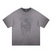 Dragon Totem Printed Wash Water Gradient Short Sleeve