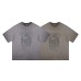 Dragon Totem Printed Wash Water Gradient Short Sleeve