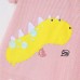 Children's Dinosaur Embroidery Sports Top Children's Dinosaur Embroidery Sports Top
