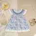 Children's flower printed dress