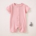 Summer baby jumpsuit short sleeved crawling suit baby clothes pajamas home clothes