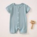 Summer baby jumpsuit short sleeved crawling suit baby clothes pajamas home clothes