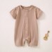 Summer baby jumpsuit short sleeved crawling suit baby clothes pajamas home clothes