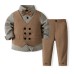 Children's Suit Set Boys Page Boy Wedding Suit Set Boy Piano Performance Costume Host Tuxedo Formal Wear