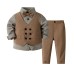 Children's Suit Set Boys Page Boy Wedding Suit Set Boy Piano Performance Costume Host Tuxedo Formal Wear