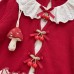 Cute Lace Spliced Peter Pan Collar Set Ruffle Two-Piece Set Versatile Children's Clothing