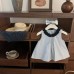 Cotton Lace Trim Sleeveless Top and Shorts Cheongsam Set for Girls Cotton Lace Trim Sleeveless Top and Shorts Cheongsam Set for Girls