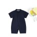 Infant Summer Onesie Lightweight Short Sleeve Romper Baby 100-Day Fashion Newborn Stylish Gentleman A-Class INS Baby Clothing Infant Summer Onesie Lightweight Short Sleeve Romper Baby 100-Day Fashion Newborn Stylish Gentleman A-Class INS Baby Clothing