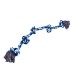 Large Dog Pet Toy Durable Chew Cotton Rope Five-Knot Dog Pet Supplies for Dogs and Cats