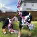 Large Dog Pet Toy Durable Chew Cotton Rope Five-Knot Dog Pet Supplies for Dogs and Cats