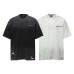 Spray painted short sleeves with dirty holes