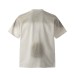 Graffiti letters eye prints spray painting dirty short sleeves