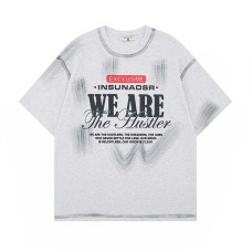Printed letters for dirty short sleeves