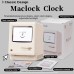 Maclock Retro 60-Hour Standby Alarm Clock, Student Desk Clock with LED Display, Creative Desktop Decor