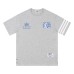 Badge Heavy Industry Embroidered Round Neck Short Sleeve