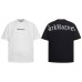 Embroidered short sleeved T-shirt with letters