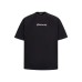 Embroidered short sleeved T-shirt with letters