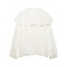 Elegant lace layered decorative shirt