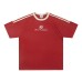 Striped contrasting short sleeved T-shirt