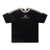Striped contrasting short sleeved T-shirt