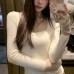 Square Neck Knit Top for Women