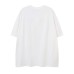 Cross letter print with necklace and short sleeves