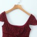 Style Women's Top with Bow Design and Slit Detail
