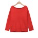 Women's Knitwear Top with Loose Fit and Soft Design