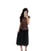 Plaid Slim-Fitting Short Sleeve Plaid Top Plaid Slim-Fitting Short Sleeve Plaid Top