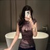 Plaid Slim-Fitting Short Sleeve Plaid Top Plaid Slim-Fitting Short Sleeve Plaid Top
