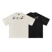 Embroidered suede short sleeves