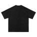 Embroidered suede short sleeves