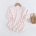 Chic Women's Simple Commute Short Sleeve Knit Top