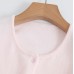 Chic Women's Simple Commute Short Sleeve Knit Top