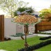 Iron decoration bird feeding water feeding bath basin garden decoration outdoor flower pot