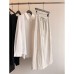 Skirt Slim-Fitting Small A-Line Solid Color Tie-Waist Length Cool Linen Skirt