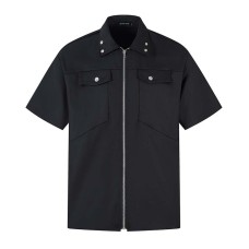 Collar short sleeved shirt