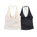 Texture Strapless Neckline Top for Women