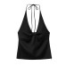 Texture Strapless Neckline Top for Women